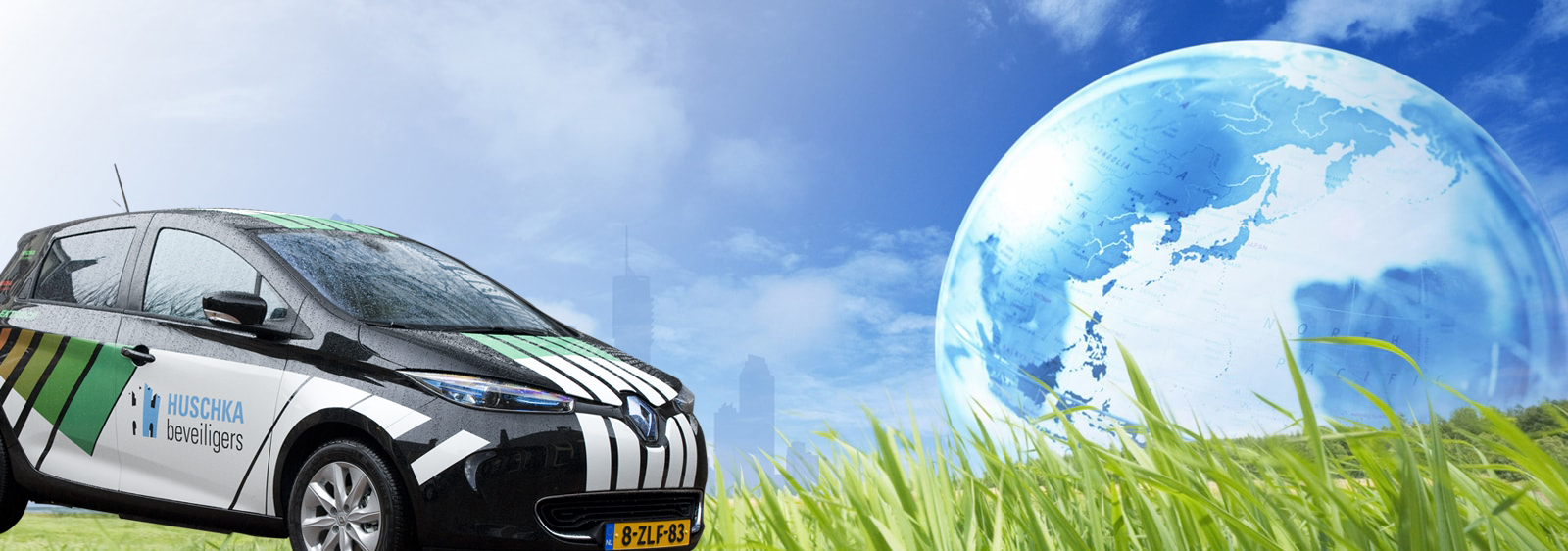 Huschka surveillanten auto